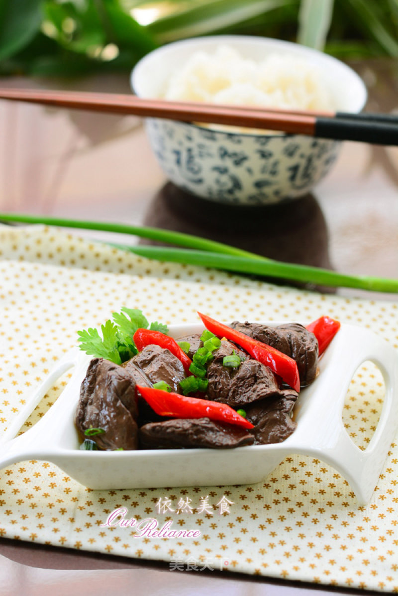 Summer Appetizer-spicy Duck Blood recipe