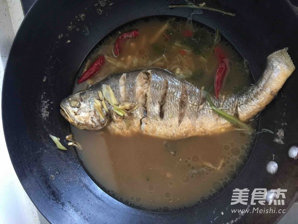 Steamed Large Yellow Croaker recipe