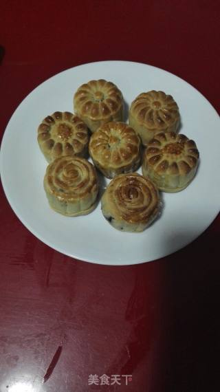 Red Bean Mooncake recipe