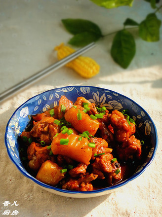 Soy Sauce Potato Chicken Wing Root recipe