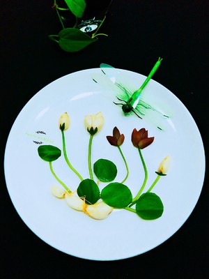 Watermelon Rind on A Plate (my Creative Small Plate) recipe