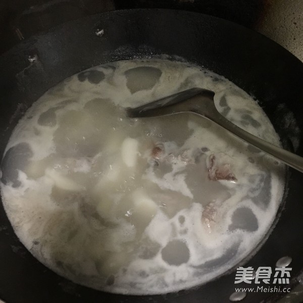 Yam Pork Ribs Soup Pot recipe