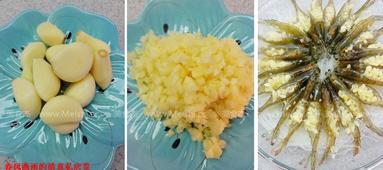 Shrimp with Garlic Vermicelli recipe