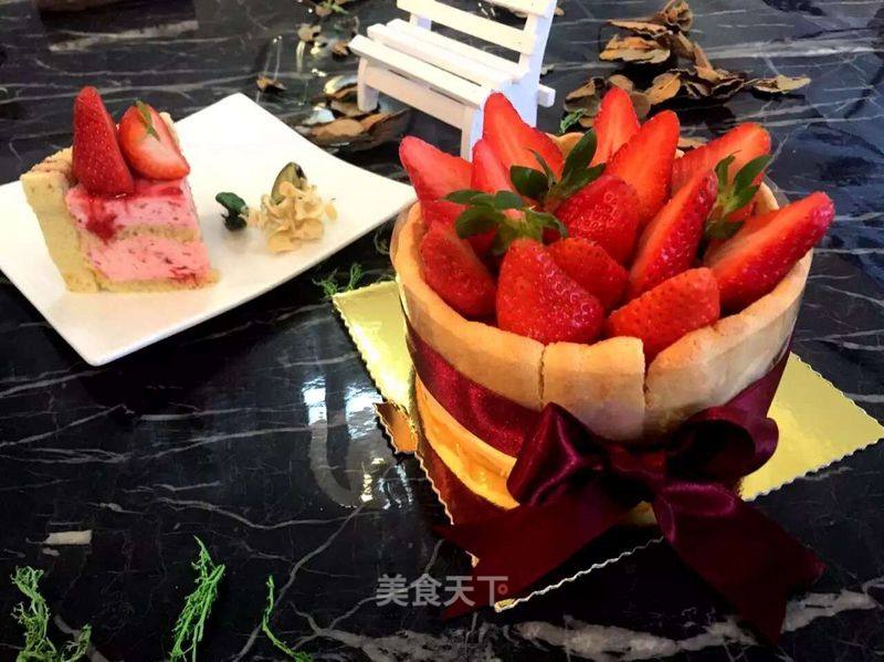 #aca烤明星大赛#strawberry Charlotte recipe
