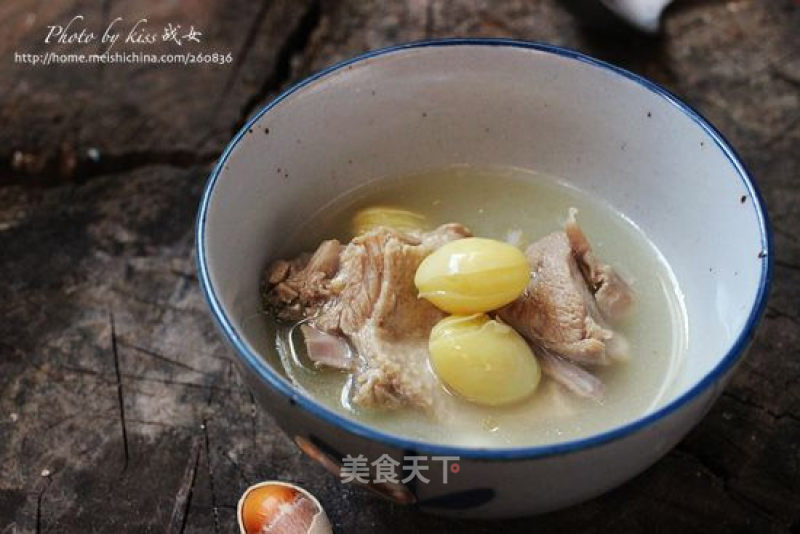 Nourishing Qi and Nourishing Blood---ginkgo Duck Soup recipe