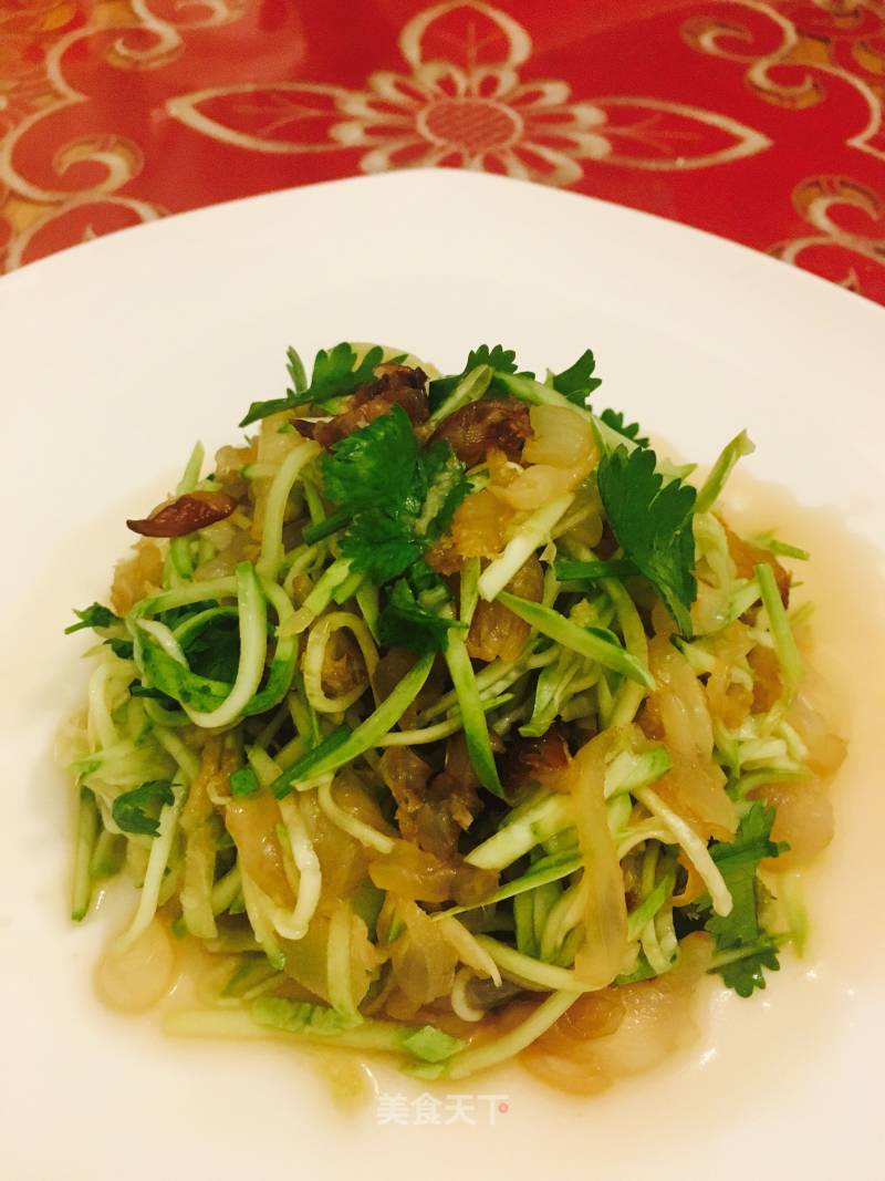 Jellyfish Head Mixed with Cucumber