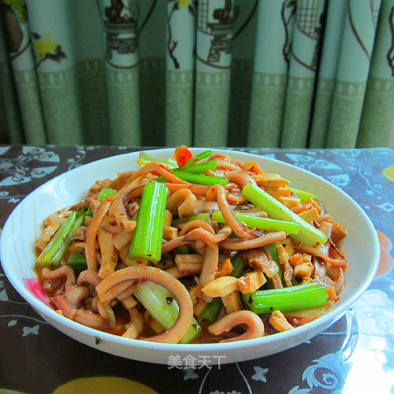 Squid Tofu Shreds recipe