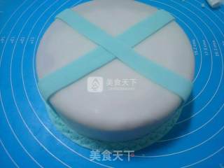 Bowknot Fondant Cake recipe