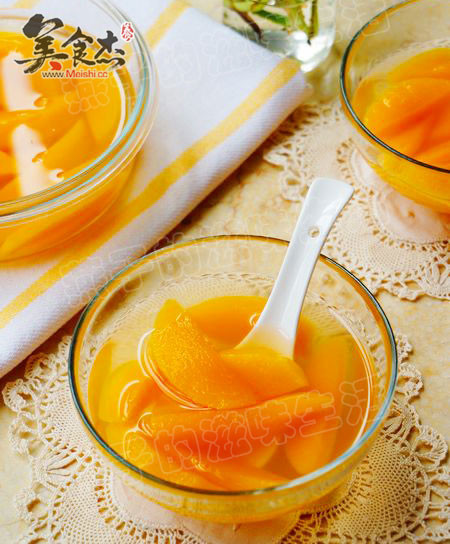 Yellow Peach in Syrup recipe