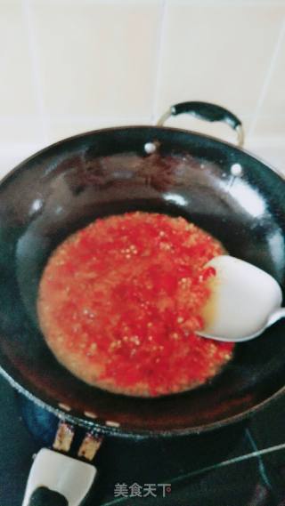 Private Secret Chopped Pepper Flammulina recipe