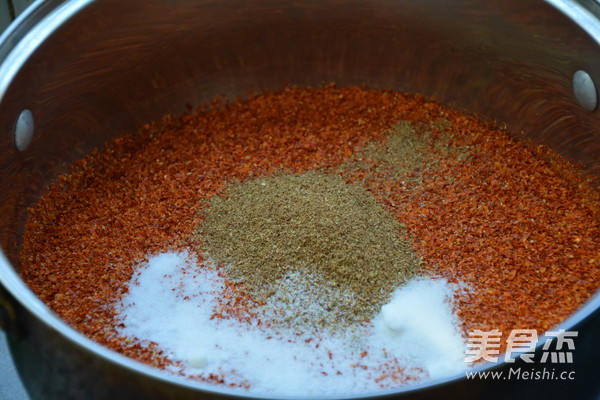 Chili Oil Making recipe