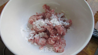 Purple Flower Mushroom Meatball Soup recipe