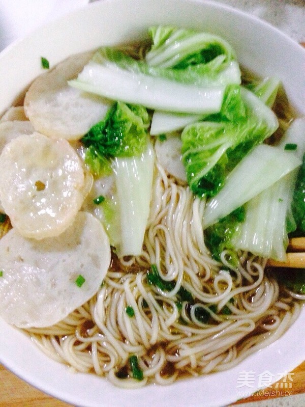 Panlong Choi and Cabbage Noodles recipe