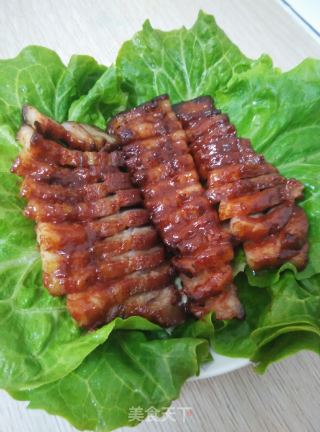 Barbecued Pork with Honey Sauce recipe