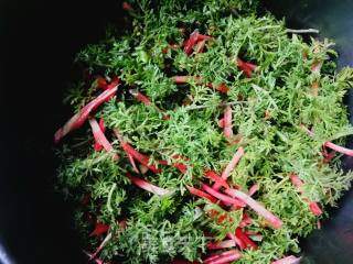 Double Steamed Carrots with Rice and Wormwood recipe