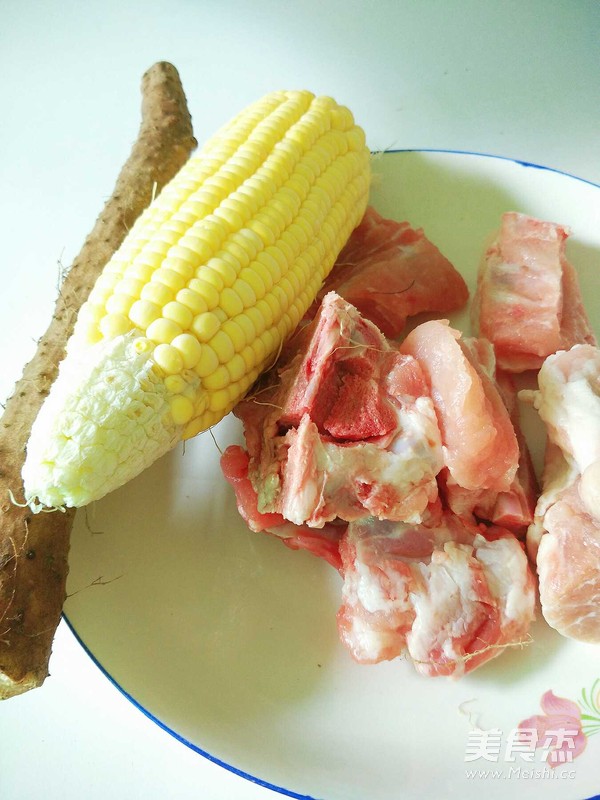 Corn Yam Pork Ribs Soup recipe