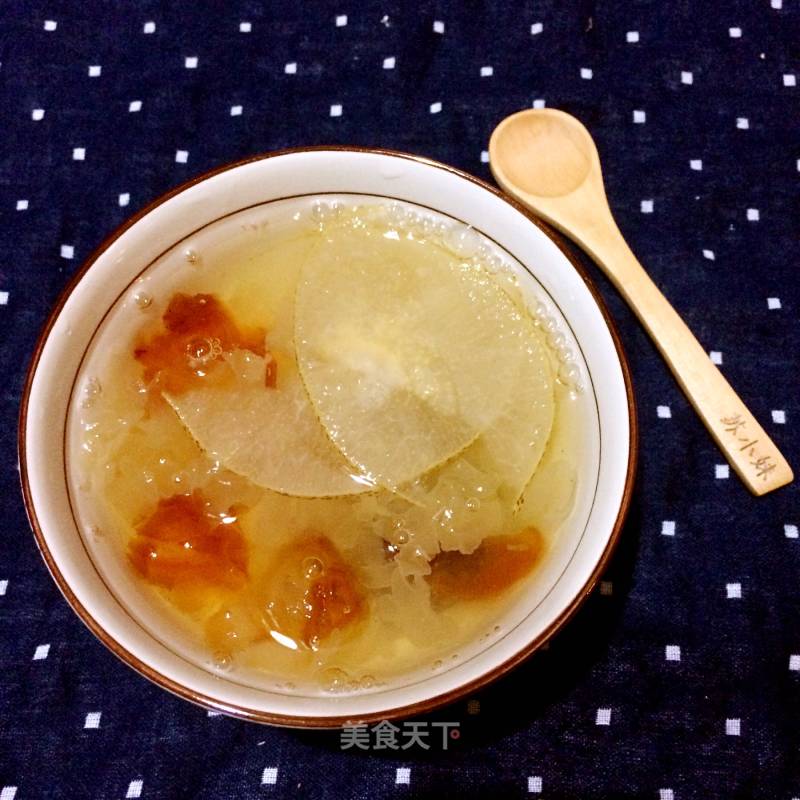 White Fungus, Peach Gum and Soap Jelly recipe