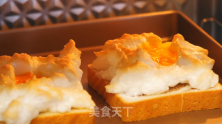 Fired Cloud Toast【first Taste Diary】 recipe