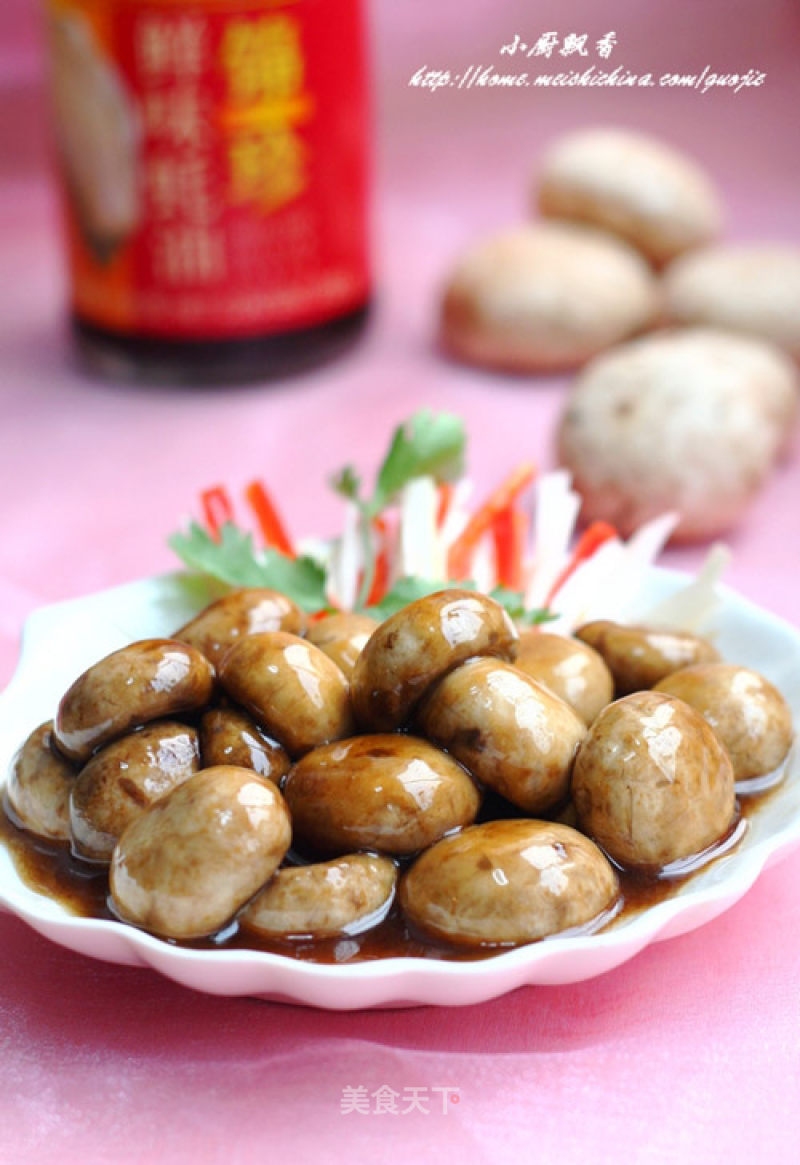 [mushrooms in Oyster Sauce] A Perfect Partner recipe