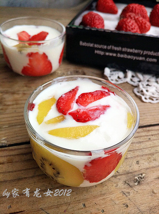 Fruit Yogurt Cup recipe