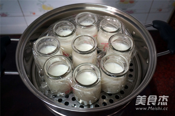 Sweet Osmanthus Milk Pudding recipe