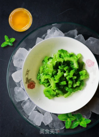 Iced Honey Bitter Gourd recipe