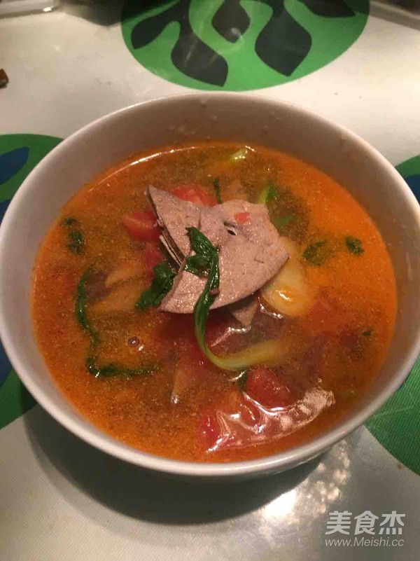 Appetizing Pork Liver Soup recipe