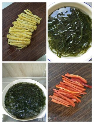 Stir-fried Kelp Shreds with Dried Tofu recipe