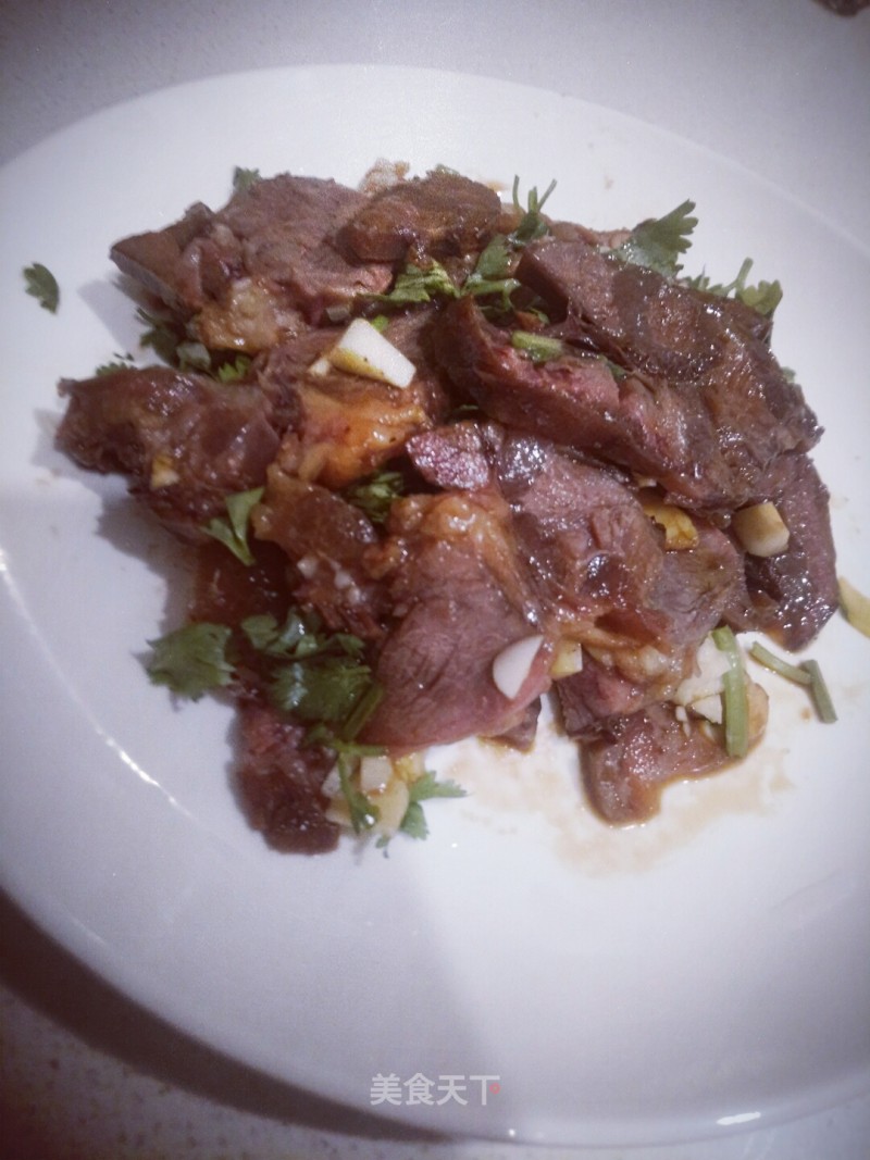 Beef with Cold Sauce recipe