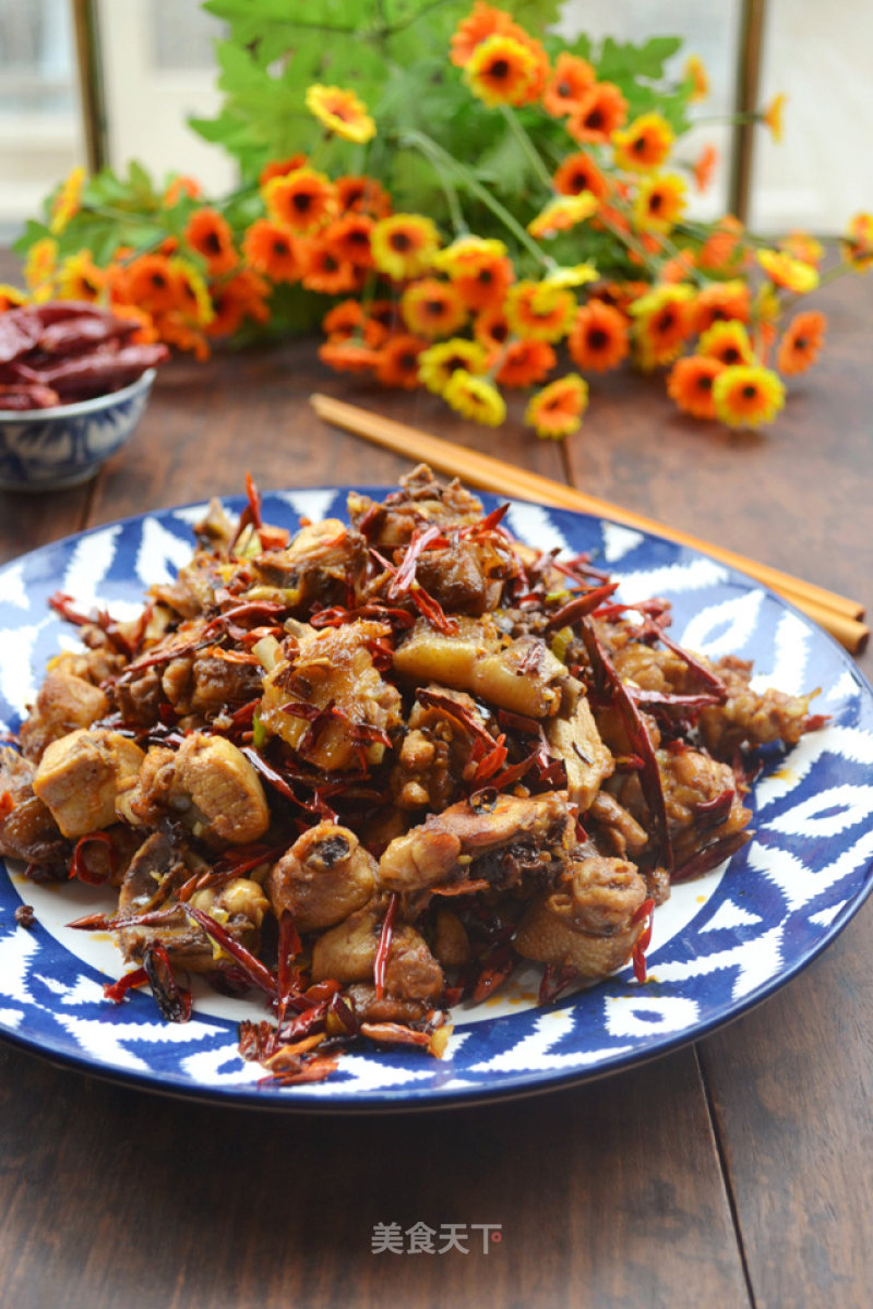 Stir-fried Spicy Chicken recipe