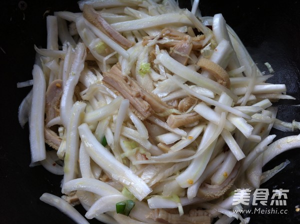 Stir-fried Tripe with Cabbage recipe