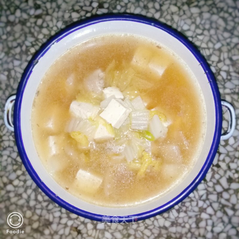 Chicken Soup and Baby Vegetable Stew with Tofu recipe