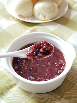 Quinoa and Purple Rice Porridge recipe