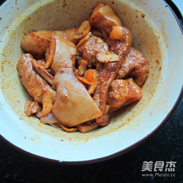 Pork Cheek Meat with Smoked Sauce recipe