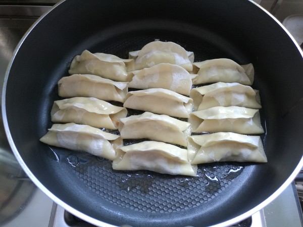 Beef Iced Pot Stickers recipe