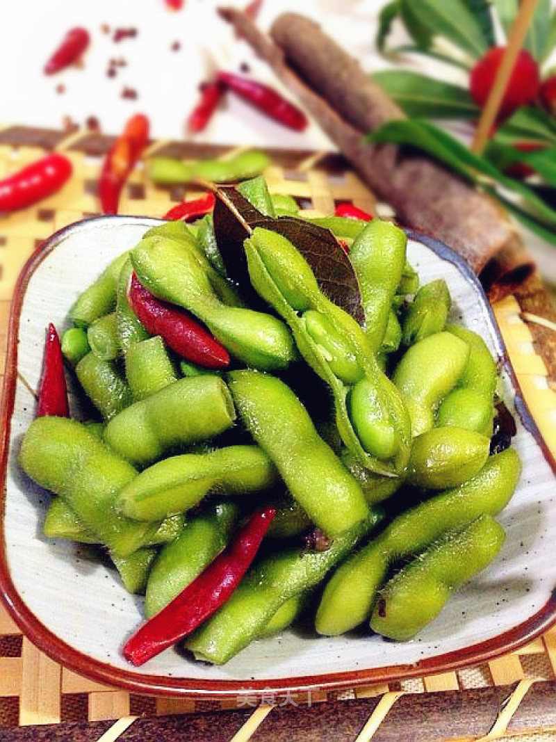 A Must for The World Cup-marinated Edamame recipe