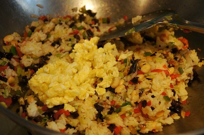 Mixed Vegetable Fried Rice recipe