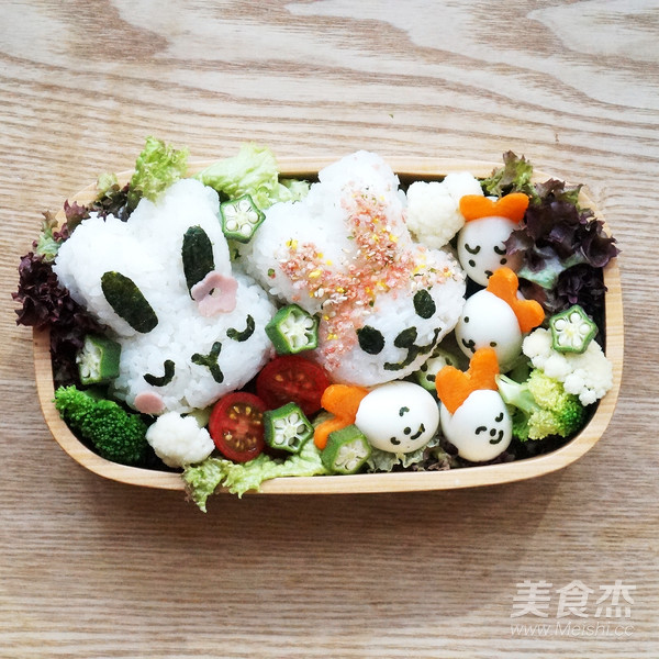 Chobe-bunny Bento recipe