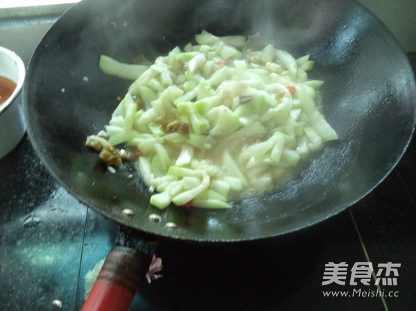 Hot and Sour Water Melon recipe