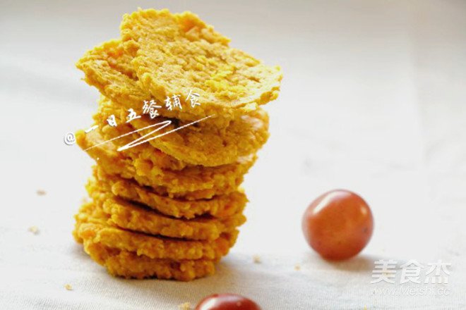 Oatmeal Sweet Potato Soft Biscuits Baby Food Supplement, Low-fat and Healthy recipe