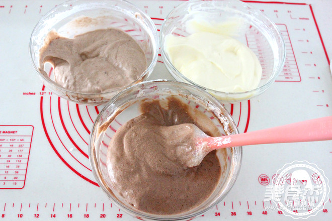 Tricolor Chiffon recipe