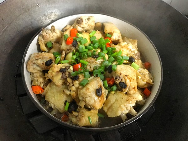 Chicken Wings with Green Pepper and Black Bean Sauce recipe