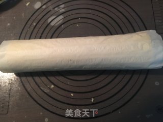 【japanese Style】seaweed and Pork Floss Cake Roll recipe