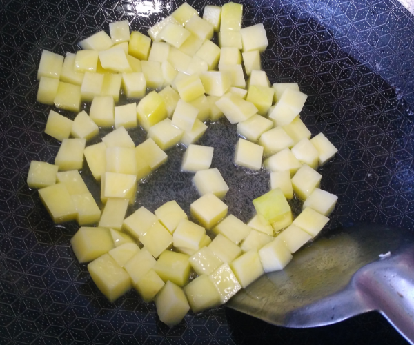 Braised Eggplant and Potatoes recipe