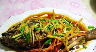 Sweet and Sour Black Fish recipe