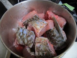 He Wei Xian: Roasted Fish with Meat recipe