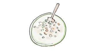 Hand-painted Recipe: Golden Glutinous Rice Egg Put Zongzi in Duck Egg recipe