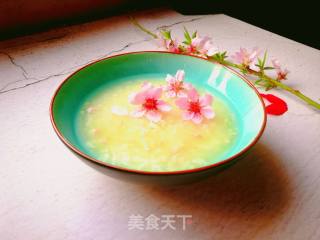 Peach Blossom Porridge recipe