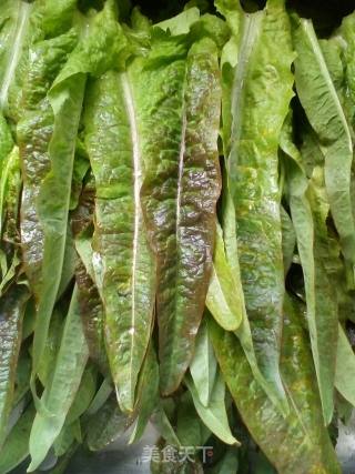 Cold Lettuce Leaves recipe