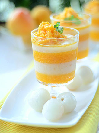 Lychee Yellow Peach Jelly recipe